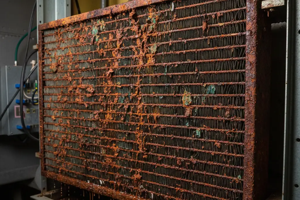 Coil Evaporator Berkarat