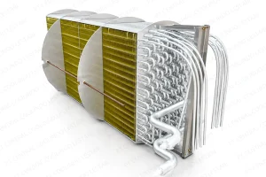 Coil Air Dryer Gold Fin Heating Coil