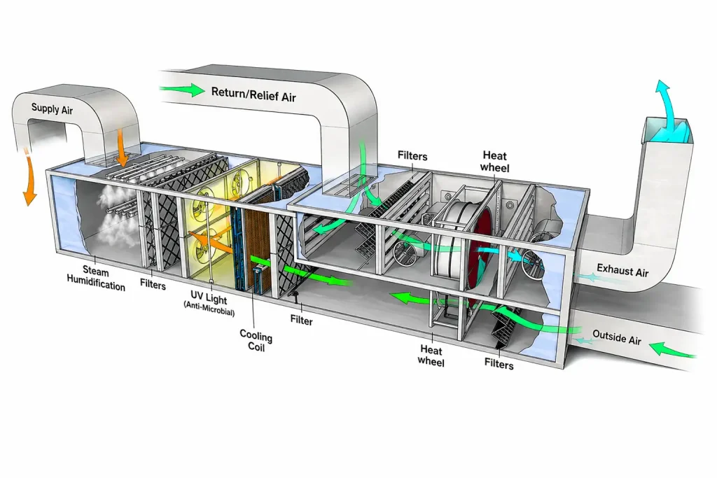 Komponen Air Handling Unit