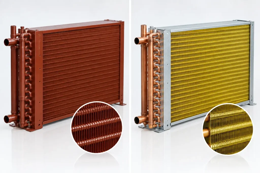 Coil Evap AHU Heresite dan Coil Evap AHU Gold Fin