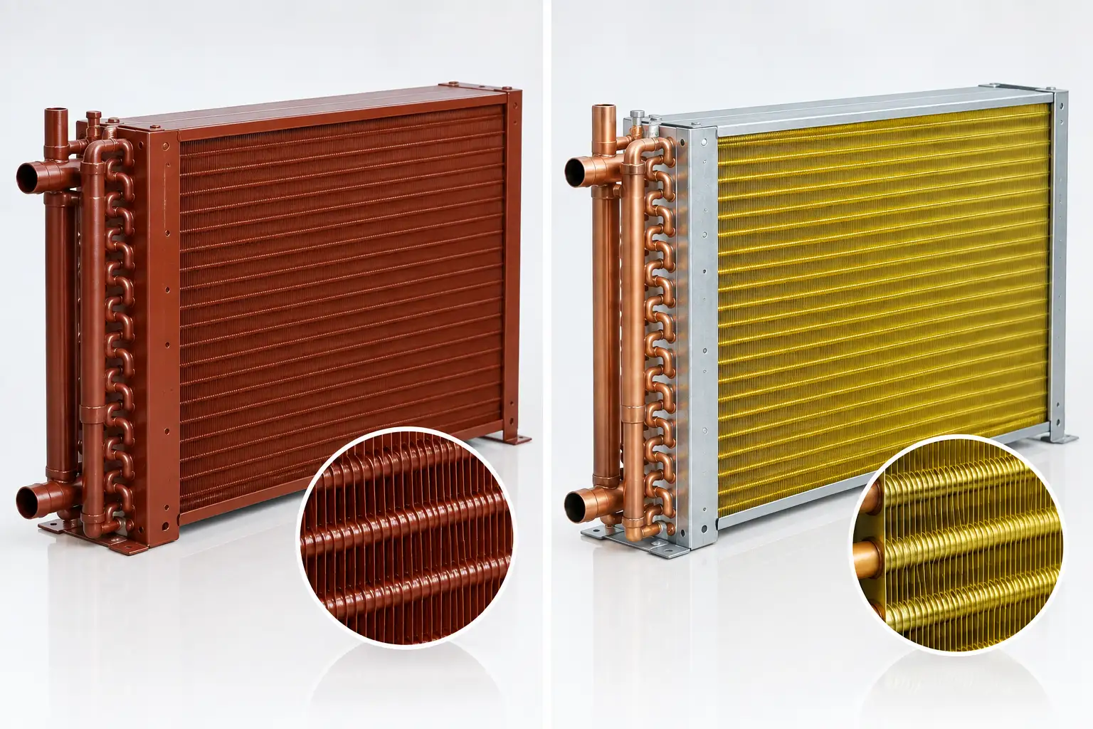 Coil Evap AHU Heresite dan Coil Evap AHU Gold Fin