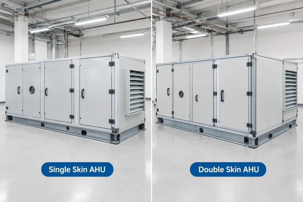 Single Skin AHU dan Double Skin AHU