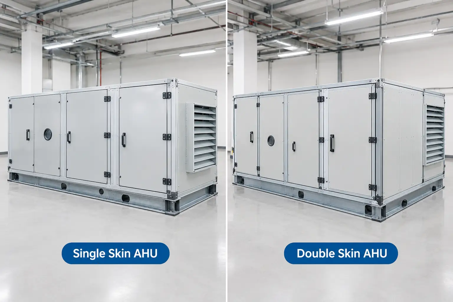 Single Skin AHU dan Double Skin AHU
